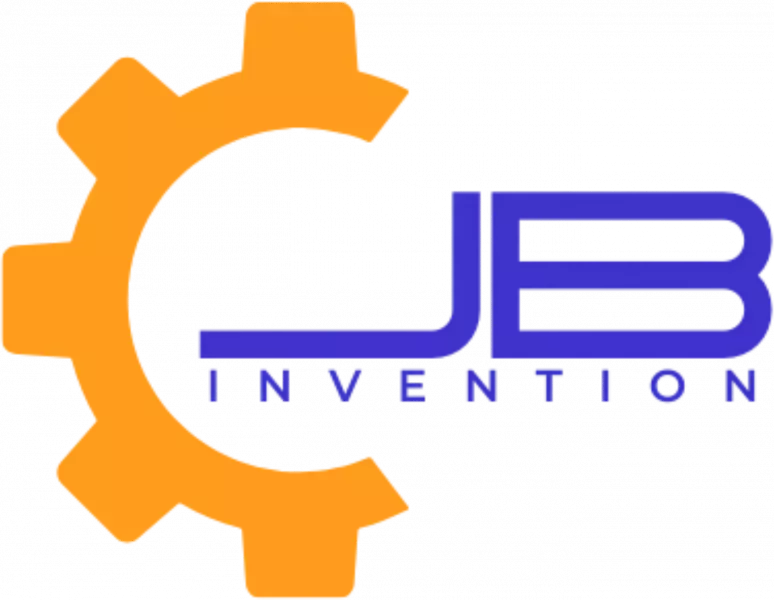 Logotipo de JB Invention, representando la marca de ingeniería de producto y movilidad Logotipo de JB Invention, representando la marca de ingeniería de producto y movilidad